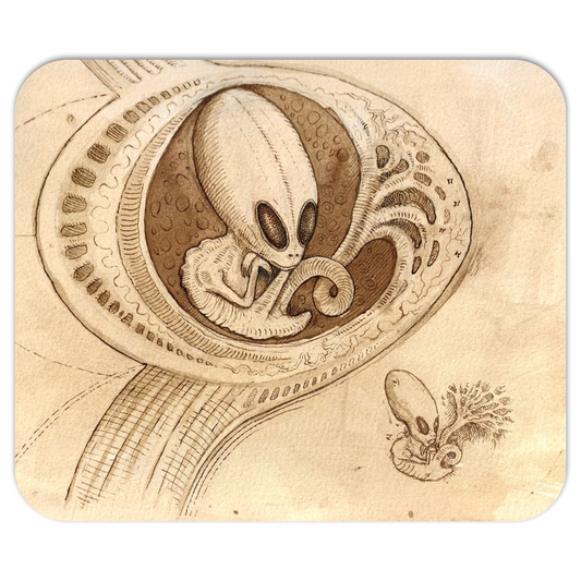 Alien Womb Mousepad